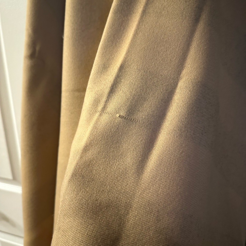 Burberry Beige and Black Plaid Wrap - Picture 10 of 11